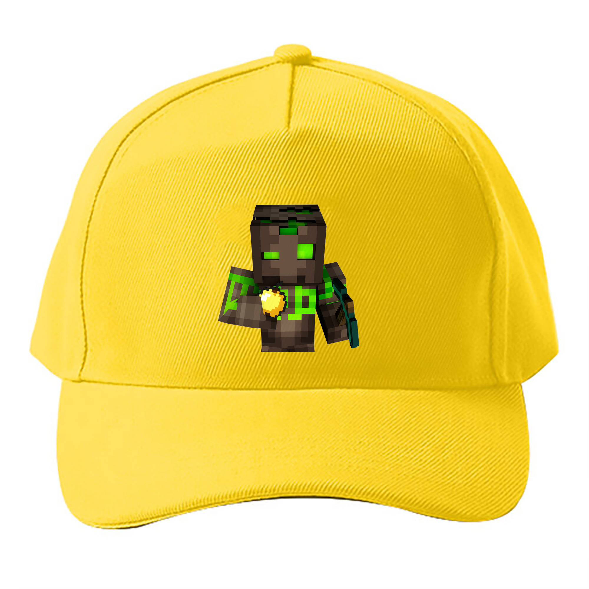 （画像用） マインクラフト ブロックの世界 Minecraft MC Block world ベースボールキャップ 綿100％ 男女兼用 帽子 スポーツ